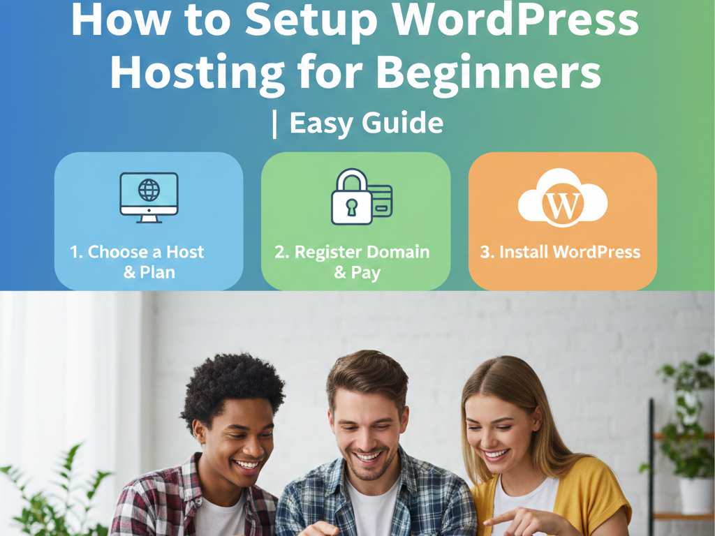 How to Setup WordPress Hosting for Beginners | Easy Guide WordPress_hosting_for_beginners